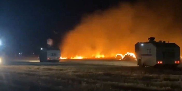 Diyarbakır’da anız yangınlarına 9 TOMA müdahalede bulundu