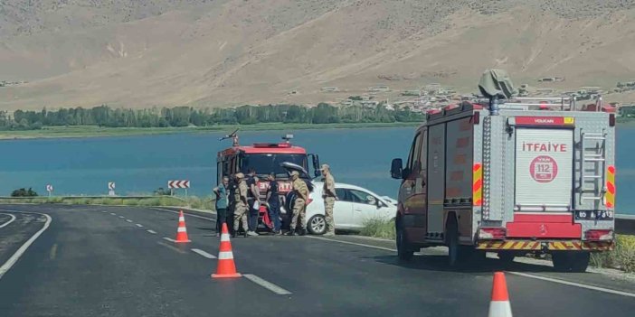 Van’da trafik kazası: 2 kişi yaralandı