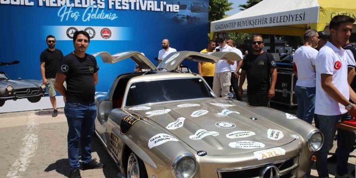 Classic Mercedes Festivali Antep’te yapıldı