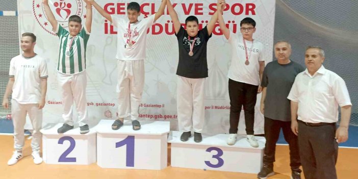 Arabanlı minik tekvandocular Türkiye şampiyonasında Antep’i temsil edecek