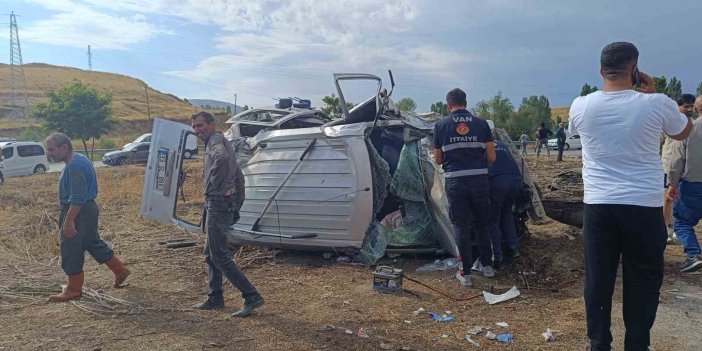 Van’da trafik kazası: 6 kişi yaralandı