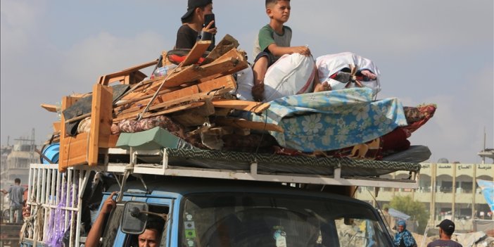 BM: Gazze'de her 10 kişiden 9'u en az 1 kez yerinden edildi