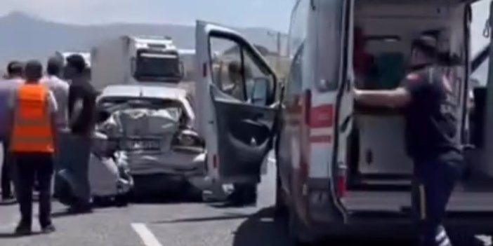 Van’da trafik kazası: 1 kişi yaralandı