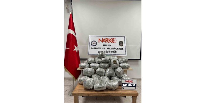 Mardin’de 5 adet tabanca ve uyuşturucu yakalandı