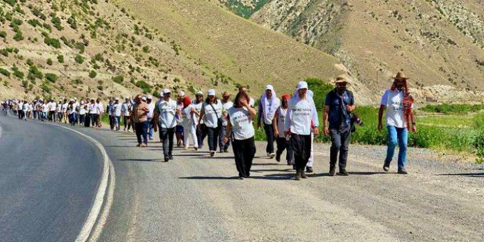 'İradeye Saygı Yürüyüşü' 8 Temmuz'da Hakkari'de olacak