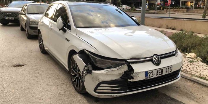 Elazığ’da trafik kazası: 1 kişi yaralandı