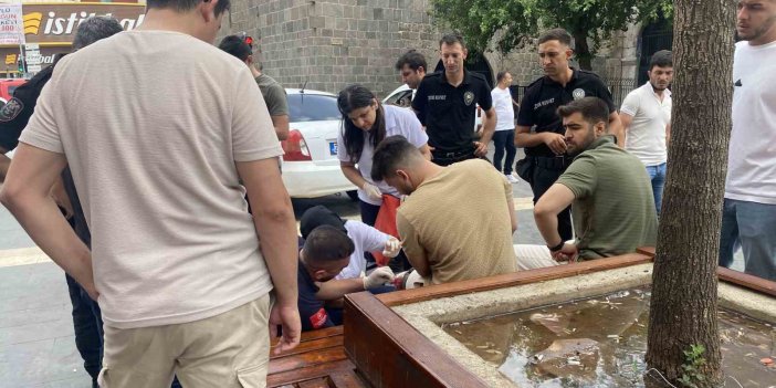Diyarbakır’da park kavgası: 2 kişi yaralandı