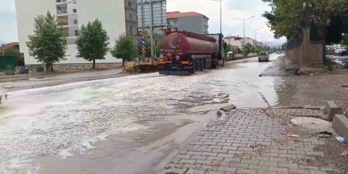 Adıyaman’da sağanak yağmur etkili oldu