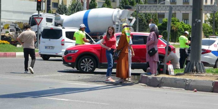 Malatya'da iki otomobilin karıştığı kazada: 1 kişi yaralandı