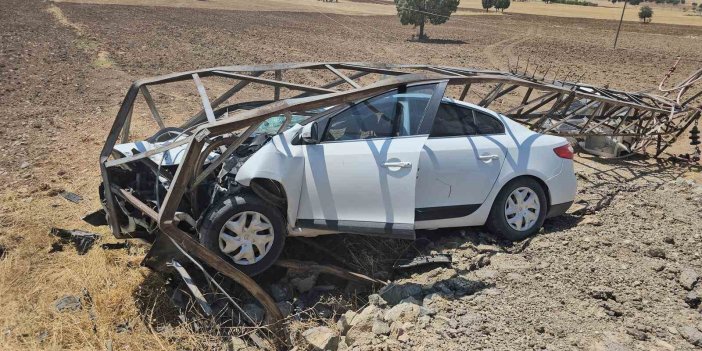 Diyarbakır’da piknik yolunda kaza: 1’i ağır 4 kişi yaralandı