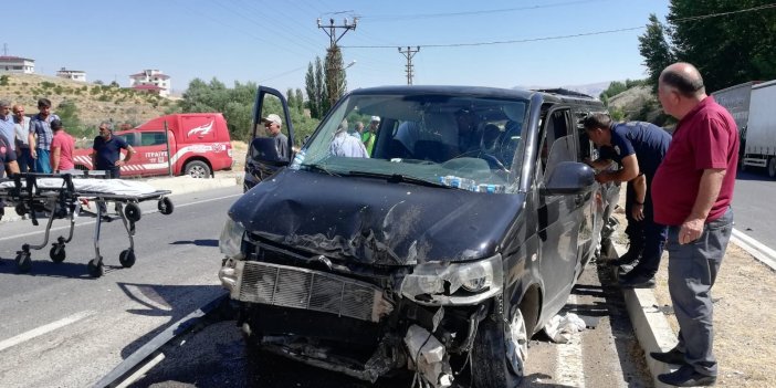 Malatya'da trafik kazası: 5 yaralı