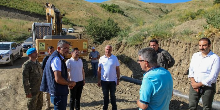 Hakkari'de içme suyu sorununun çözümü için çalışmalar sürüyor