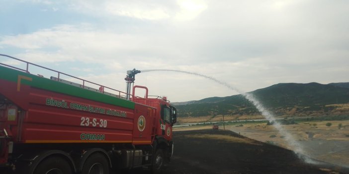 Kırsal alanda çıkan yangınlar ormana sıçramadan kontrol altına alındı