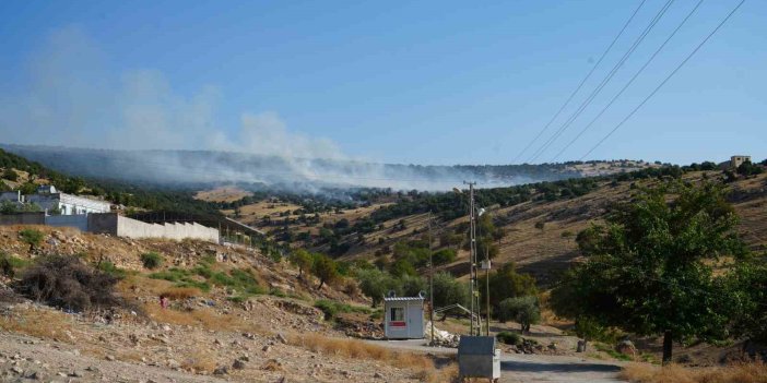 Kilis’te orman yangını: 50 dönüm arazi küle döndü