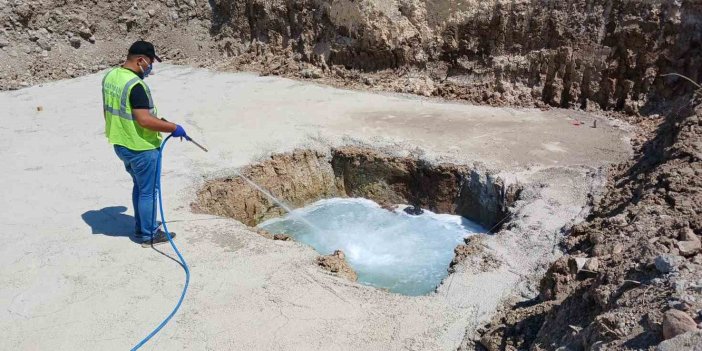 Adıyaman’da ilaçlama çalışmaları devam ediyor