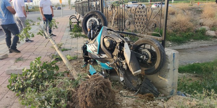 Van’da motosiklet kazası: 1 kişi yaralandı