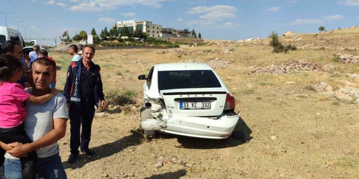 Mardin’de iki otomobil çarpıştı: 6 kişi yaralandı