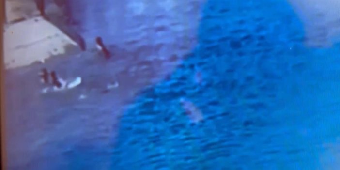 Sulama kanalında boğulma tehlikesi geçiren çocuk güvenlik kamerasınca kaydedildi