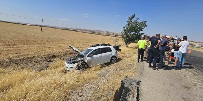 Antep’te 2 araç kafa kafaya çarpıştı: 6 yaralı