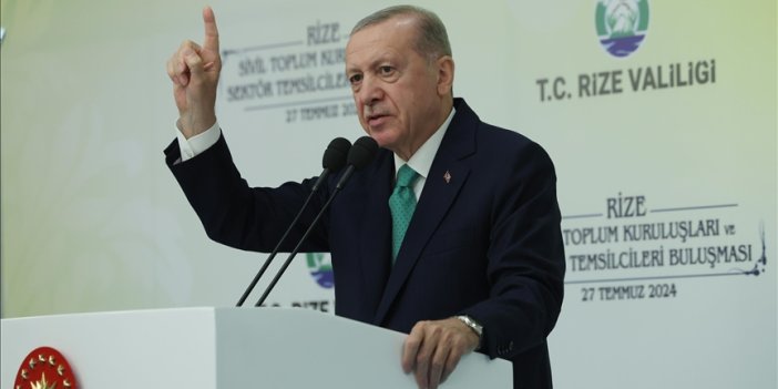 Erdoğan: Temsilciler Meclisi'nde gördüklerimiz karşısında insanlık adına biz utandık