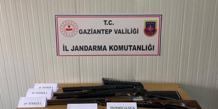 Antep’te silah kaçakçılığı ve uyuşturucu operasyonu: 6 gözaltı