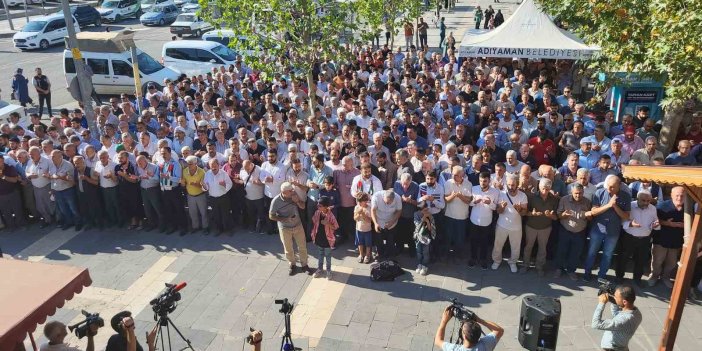 Adıyaman’da Haniye için gıyabi cenaze namazı kılındı