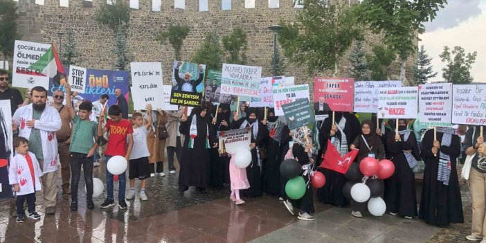 Sağlık çalışanlarının Filistin’de destek, İsrail’e protesto yürüyüşleri sürüyor