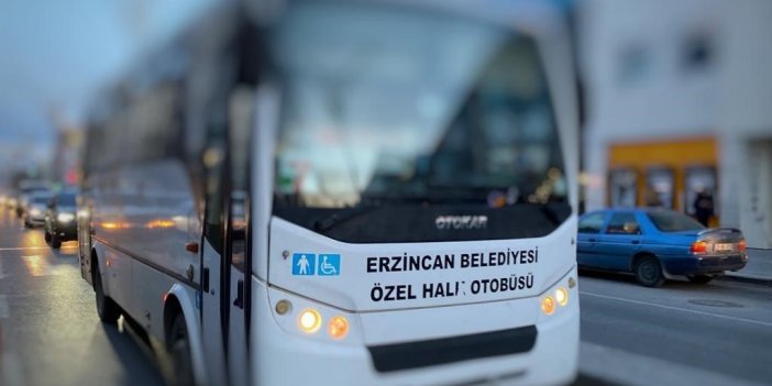 Erzincan’da özel halk otobüsü ücretlerine zam yapıldı