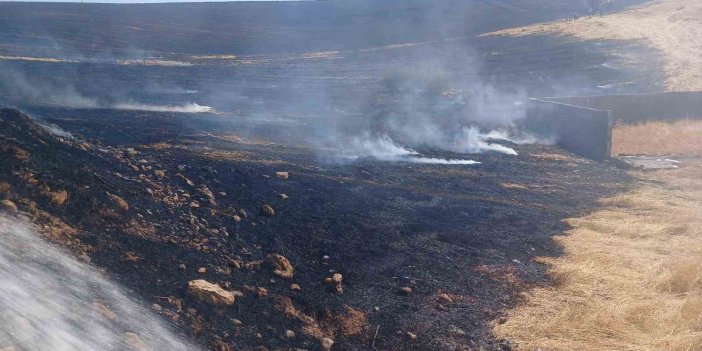 Siirt’te çıkan anız yangını söndürüldü