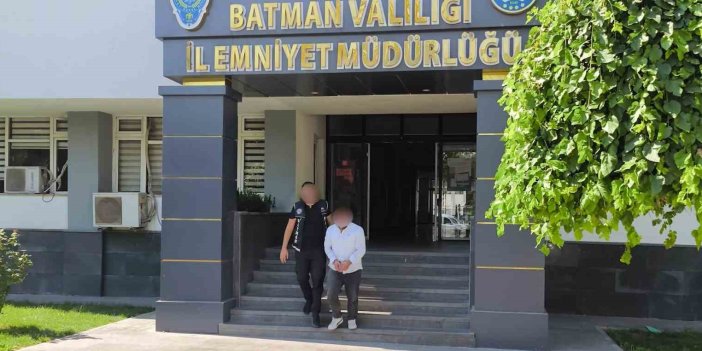 Batman’da üzerinde uyuşturucu madde bulunan kişi tutuklandı