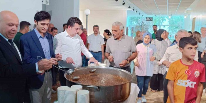 Kütüphanede aşure etkinliği düzenlendi