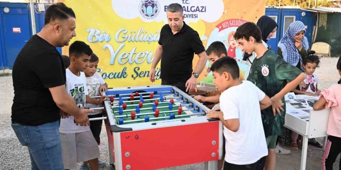 Battalgazi’de çocuk şenliği etkinliği düzenledi