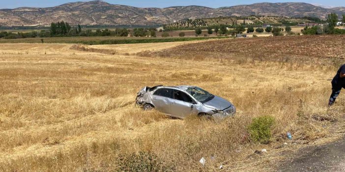 Adıyaman’da trafik kazası 1’i ağır 2 yaralı