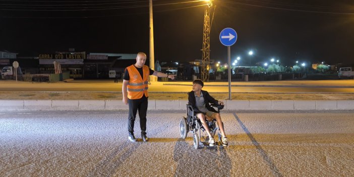 Özel gereksinimli vatandaşlar, Yüksekova'da kapatılan kavşakların açılmasını istiyor