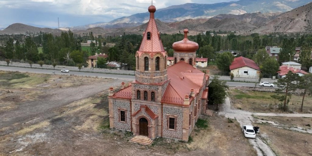 Oltu'daki Rus Kilisesi’nde restorasyon tamamlandı