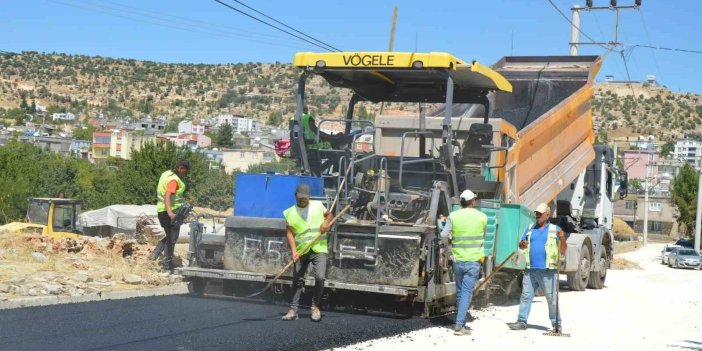 Diyarbakır'ın Dicle ilçesinde yollar asfaltlandı