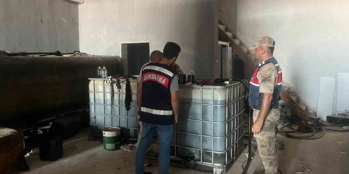 Urfa’da 6 bin 400 litre kaçak akaryakıt ele geçirildi