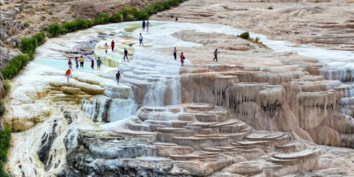 "Van'ın Pamukkale'si" turizmin yeni rotası oldu