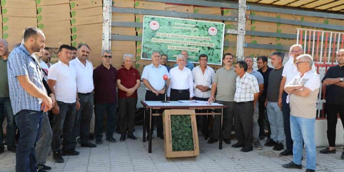 Elazığ’da 42 üreticiye fide dağıtımı yapıldı