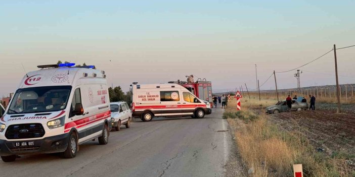 Urfa’da trafik kazası: 5 yaralı