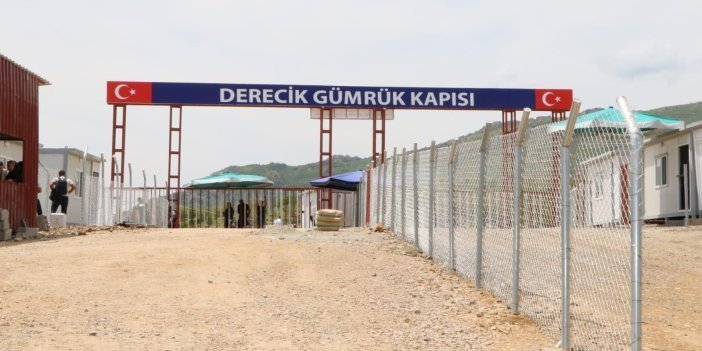 Derecik Sınır Kapısı 3 gün boyunca kapalı olacak