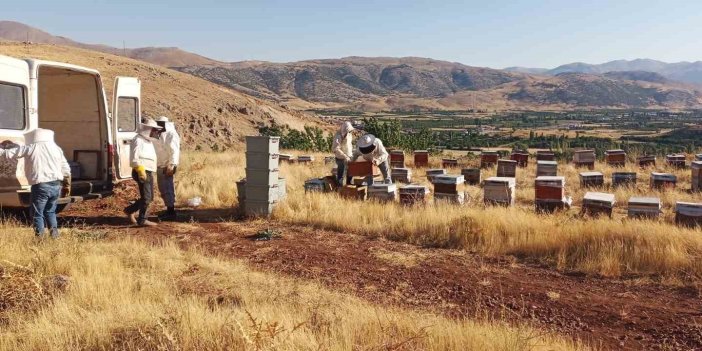 Adıyaman’da bal sağımı devam ediyor