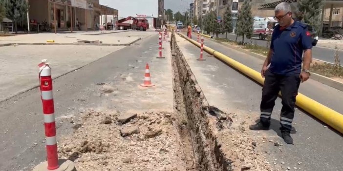 Mardin’de doğalgaz hattında bomba paniği yaşandı