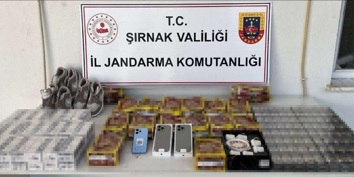 Şırnak’ta jandarmadan kaçakçılık operasyonunda 3 gözaltı