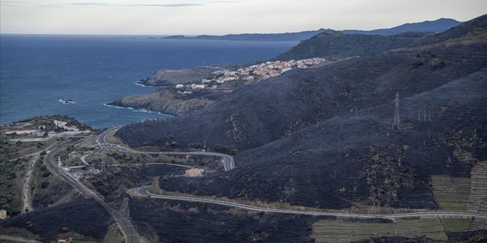 Fransa'da 400 hektardan fazla ormanlık alan kül oldu