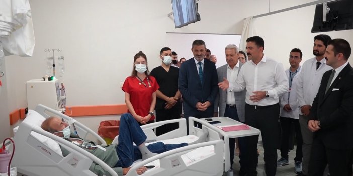 Tunceli’de, 3 ilçeye hizmet verecek hemodiyaliz ünitesi açıldı