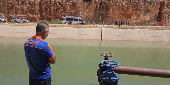 Urfa'da sulama kanalında kaybolan 2 kardeşten birinin cesedine ulaşıldı