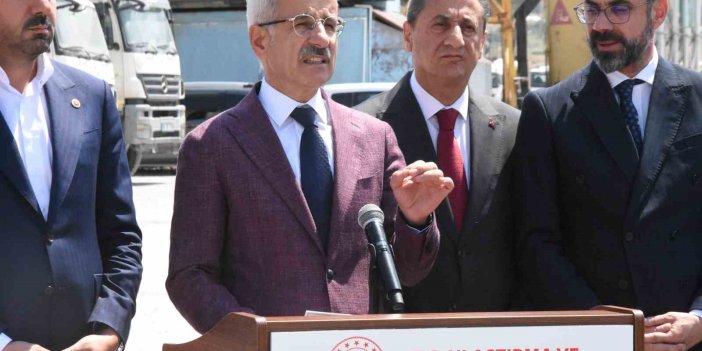 Bakan Uraloğlu: “40 dakikalık yol 5 dakikaya düşecek” dedi