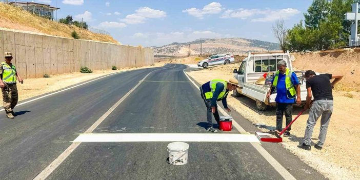 Trafik güvenliği için çalışmalar devam ediyor