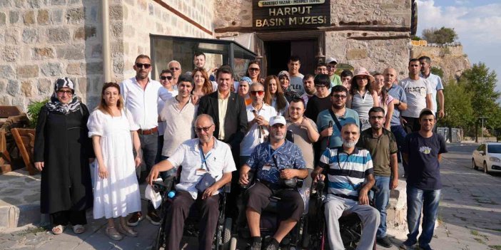 Tarihi Harput, özel gereksinimli konukları ağırladı